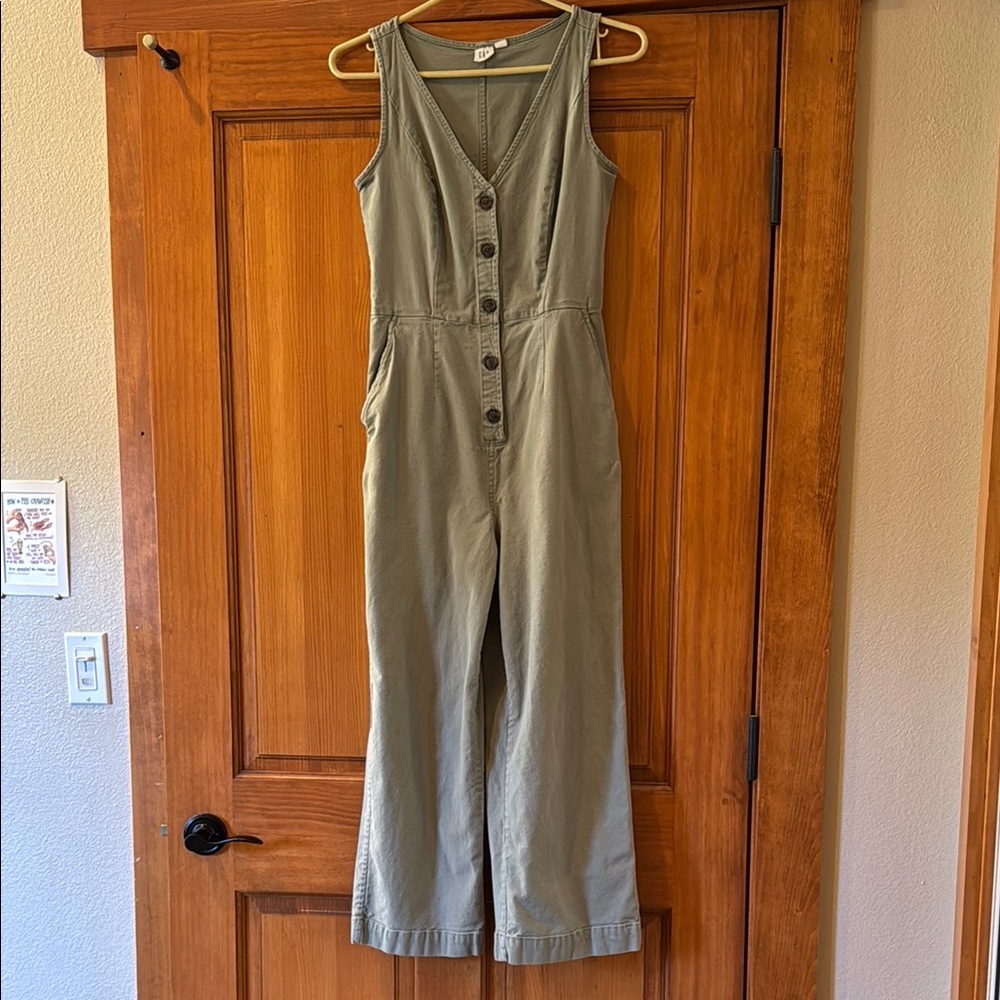 Women's Olive Jumpsuit